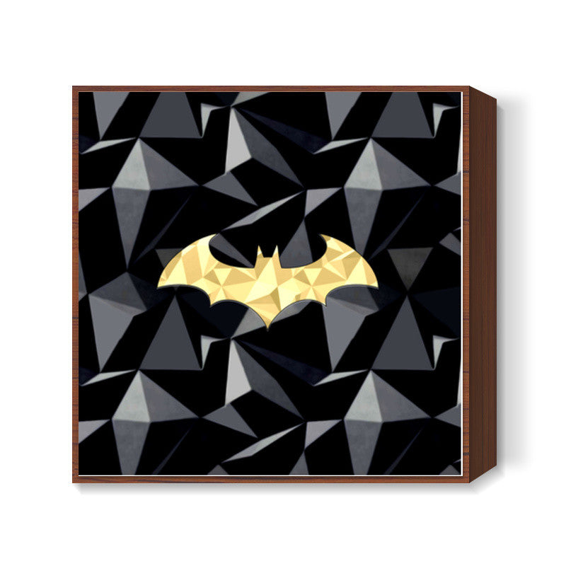 Batman Golden Square Art Prints