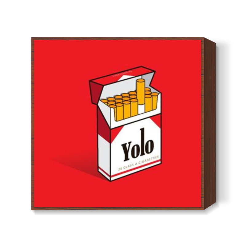 YOLO Square Art Prints