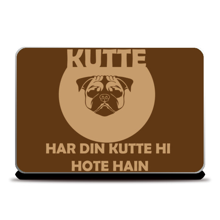 Laptop Skins, Kutte Laptop Skin | Sachin Kulshrestha, - PosterGully