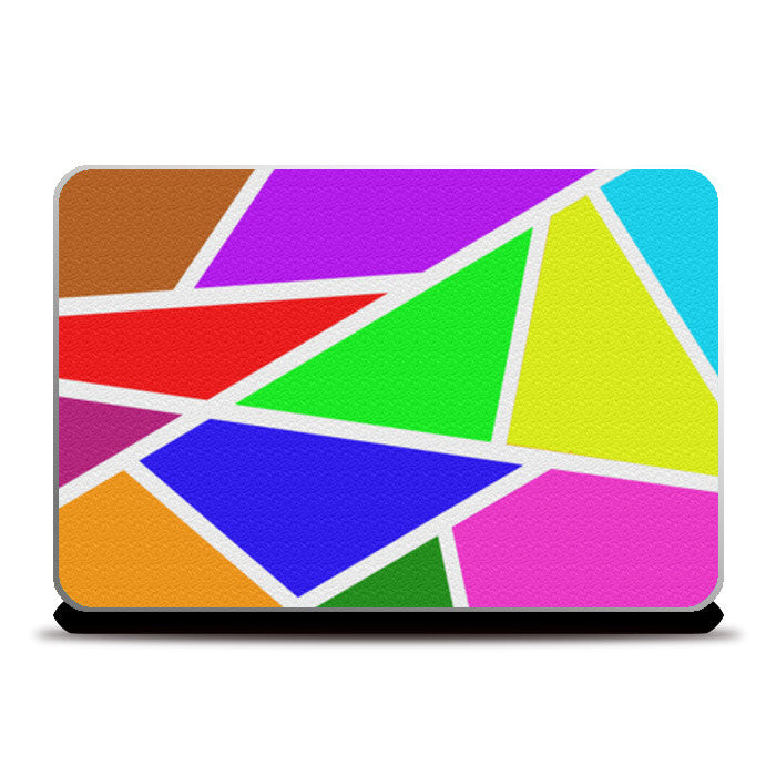 Laptop Skins, Mosiac art - Colorful Pattern Laptop Skins