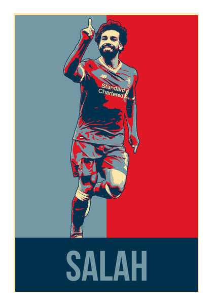 Mohamed Salah | #footballfan Wall Art