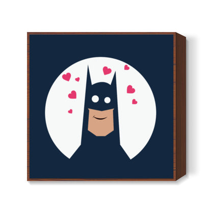 Batman Love Square Art Prints