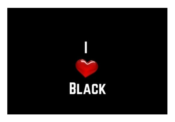 I Love Black Art PosterGully Specials