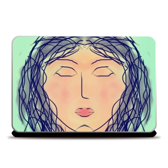 Dont open your eyes till I tell you to Laptop Skins