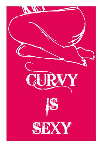 PosterGully Specials, Curvy is Sexy ! Wall Art