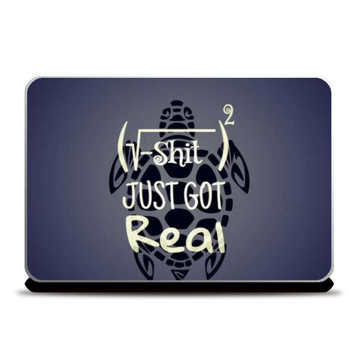 Real shit Laptop Skins