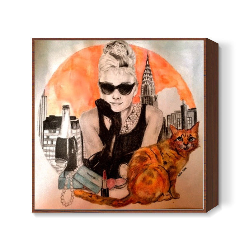 Breakfast at Tiffanys Square Art