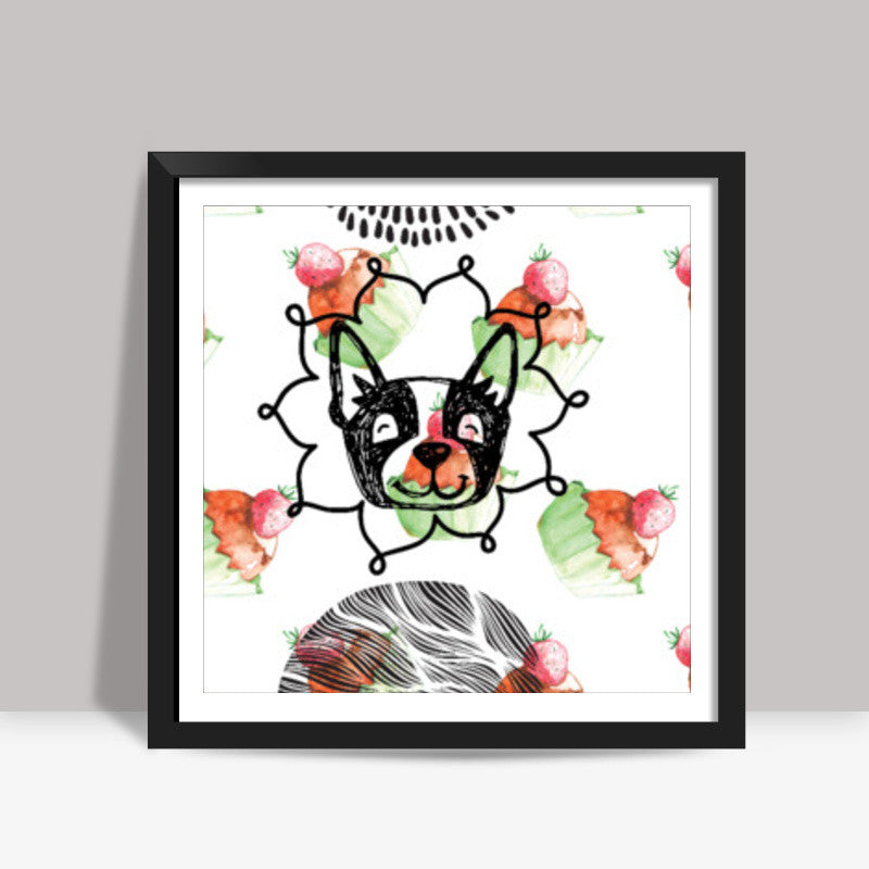 Pupcakes | Lotta Farber Square Art