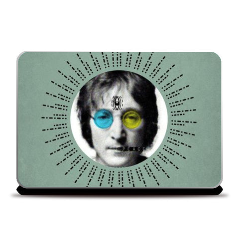 Laptop Skins, Peace | John Lennon Laptop Skins