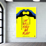 Batman VS Superman: Dawn of Justice (yellow) Wall Art