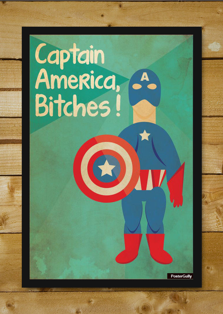 Brand New Designs, Captain America Bitches Artwork