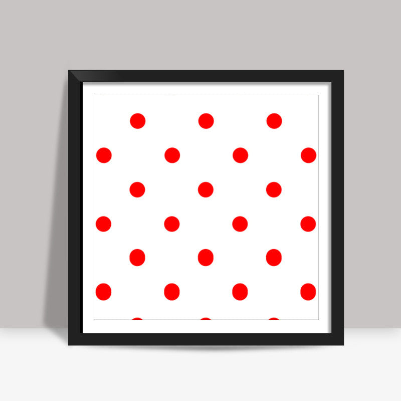 Polka Dots 4 Square Art Prints