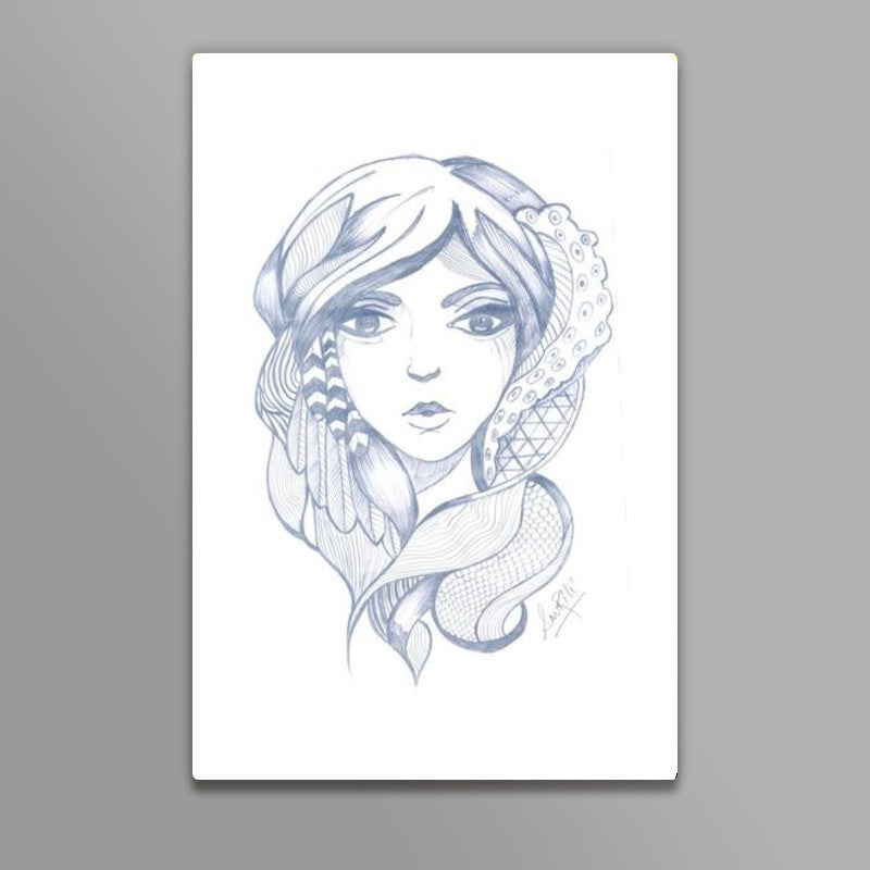 Pencil Sketches Wall Art