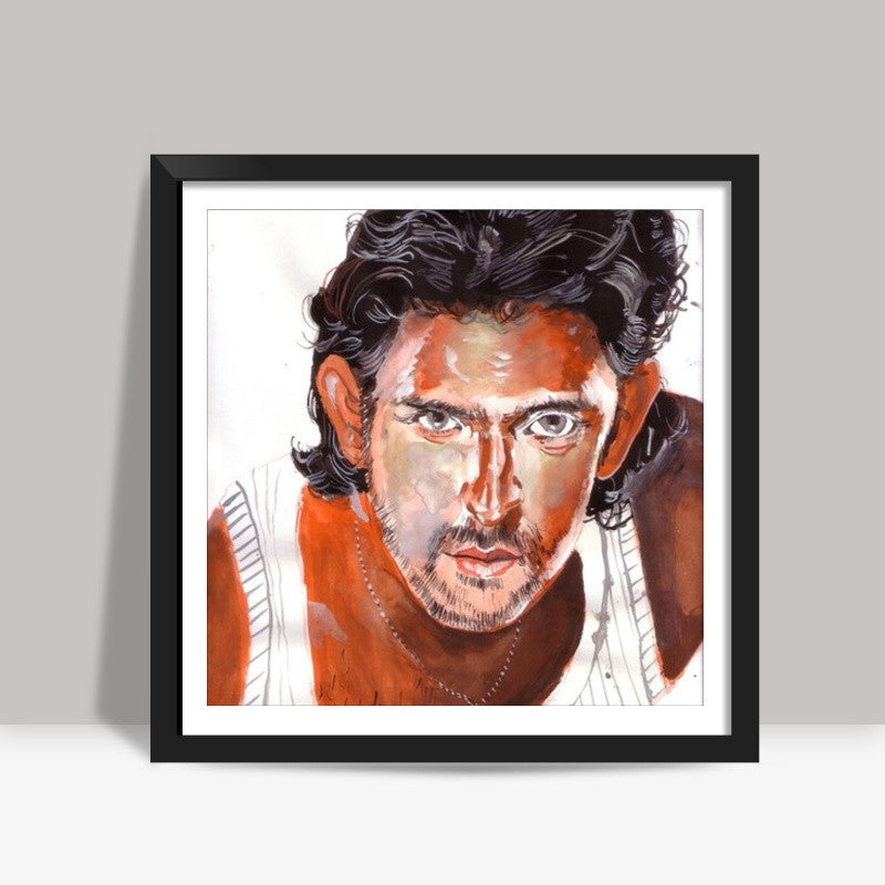 Hrithik Roshan is a dedicated superstar Square Art Prints