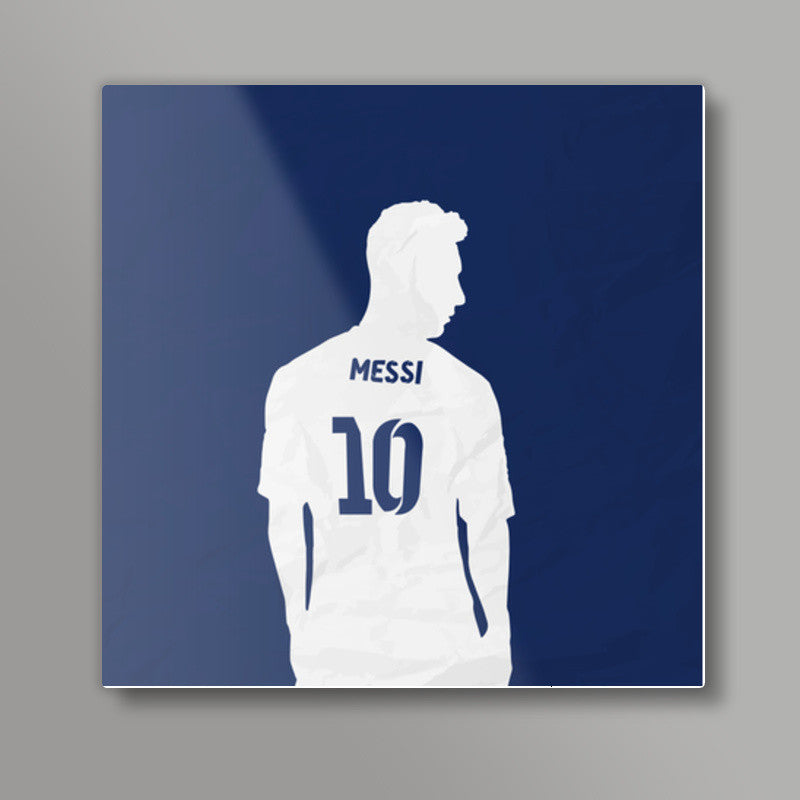 Messi Square Art Prints