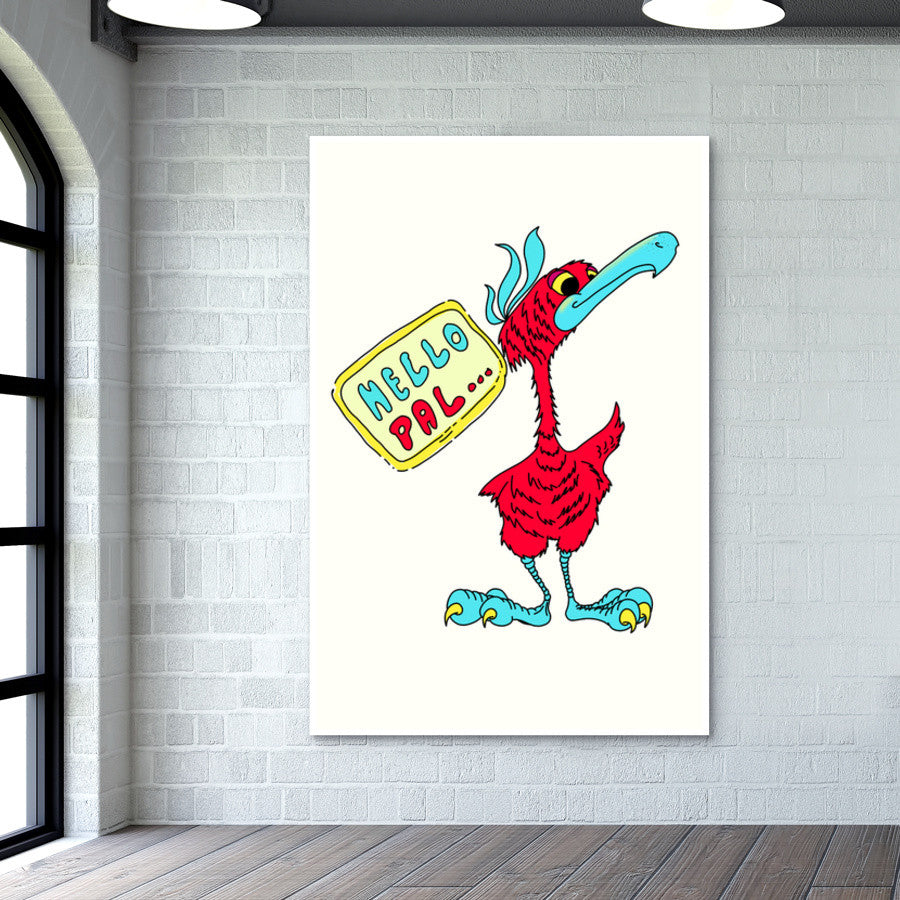 Hello Pal Wall Art