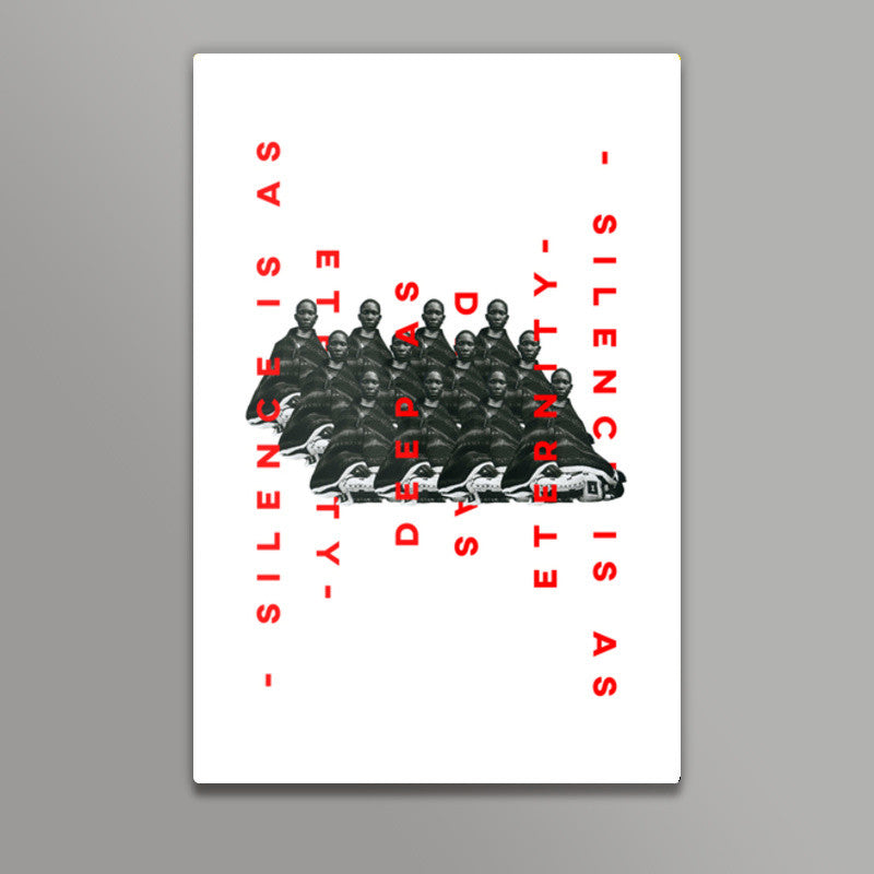 Silence :: Silence Wall Art