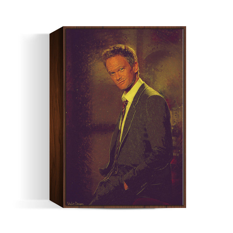 Barney How I Met Your Mother Painting Wall Art