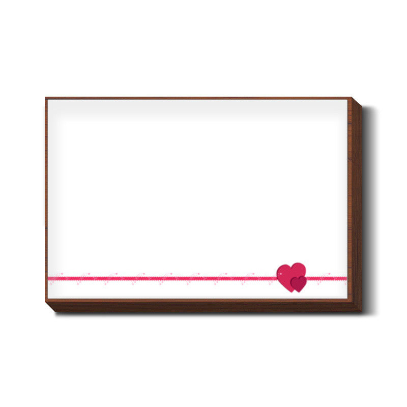Feel My Love (white) Wall Art