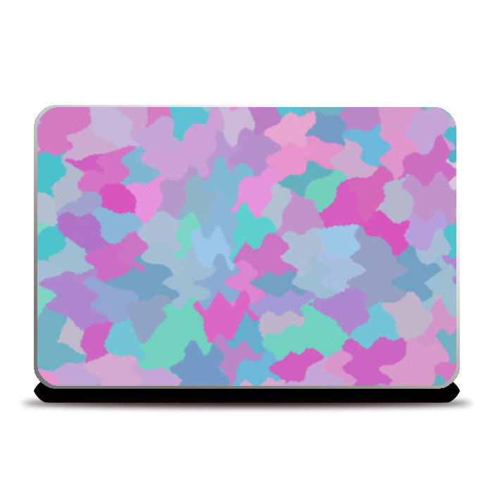 Pastel Camouflage Modern Design Laptop Skins