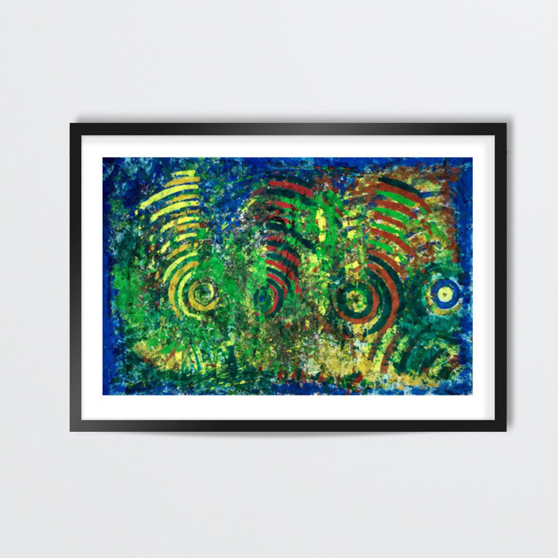 abstract eyes Wall Art