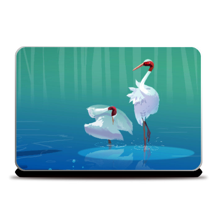 Laptop Skins, Water Bird Laptop Skin | Raviraj Kumbhar, - PosterGully