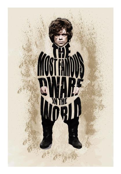 PosterGully Specials, Tyrion The Famous Dwarf Wall Art