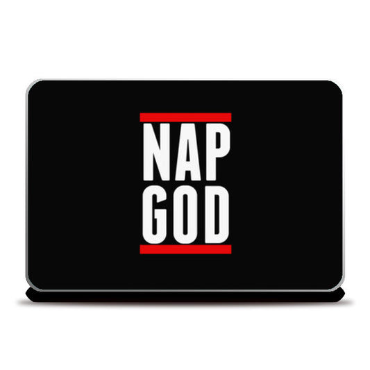 NAP GOD | Eminem | Funny Typography Laptop Skins