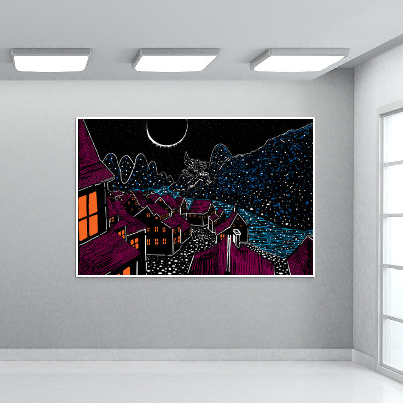 moon light Wall Art