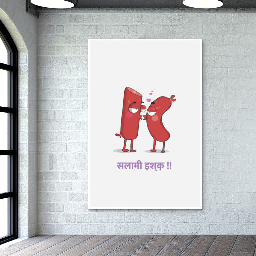 Salami Ishq Wall Art