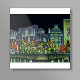 Mirage's Teenage Mutant Ninja Turtles Pixel Art (Colour)