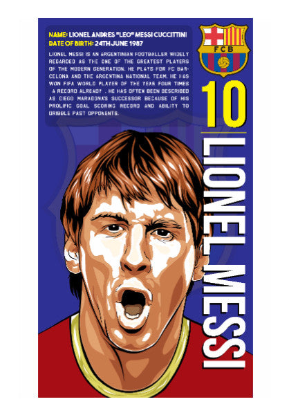 Wall Art, Lionel Messi wall Art, - PosterGully
