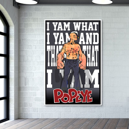 Popeye The Sailor Man Wall Art
