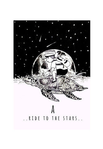 ride to the stars Wall Art