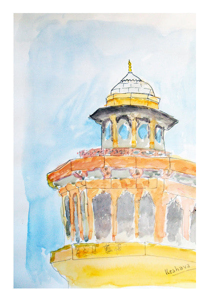 Taj Mahal Gate Art PosterGully Specials