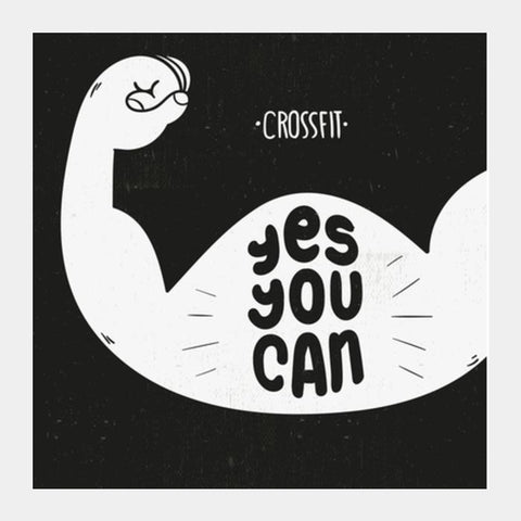 Yes You Can Square Art Prints PosterGully Specials