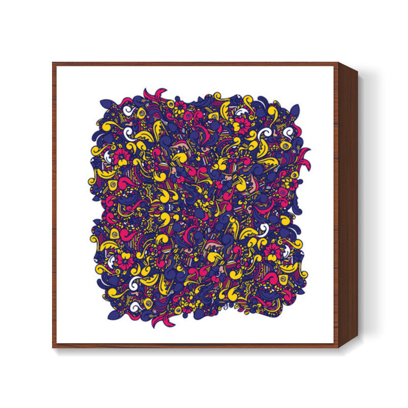 DOODLE Square Art Prints