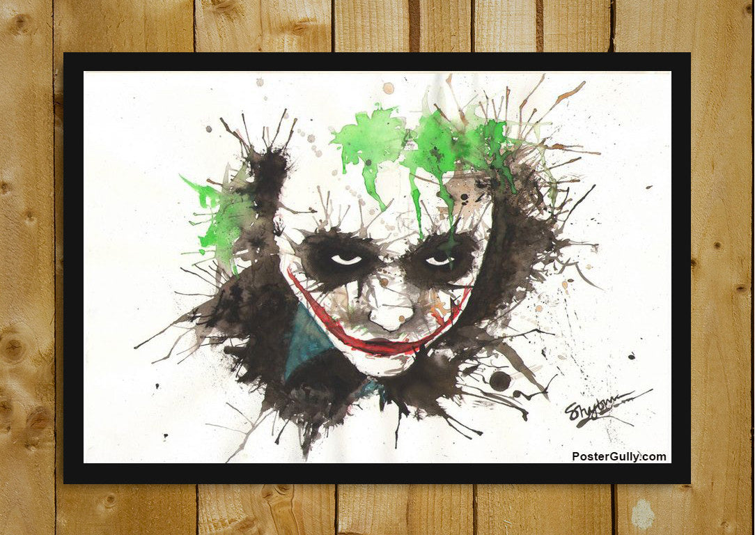 Brand New Designs, Joker Watercolor Artwork