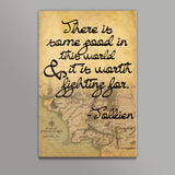 Lord of the rings middle earth frodo sam qoute Wall Art