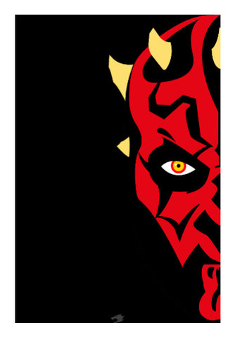 Wall Art, Darth Maul on the wall, - PosterGully
