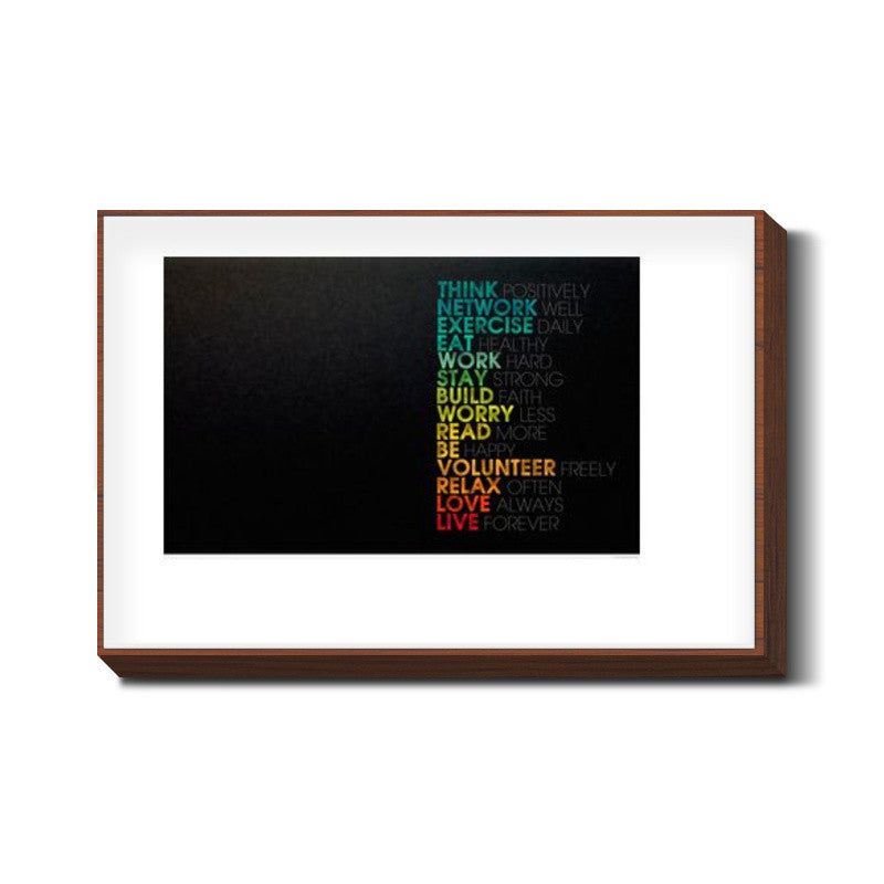 Daily Motivation Wall Art
