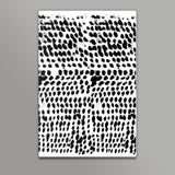 Flowing dots 02 Wall Art