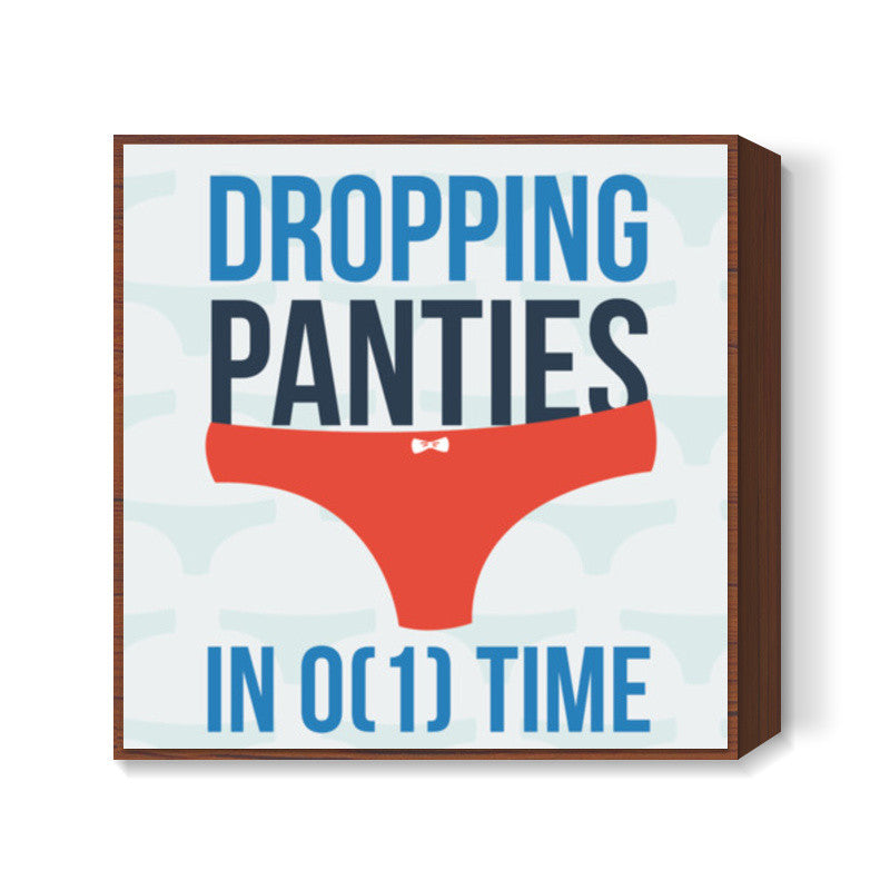 Dropping Them Like Coders Square Art Prints