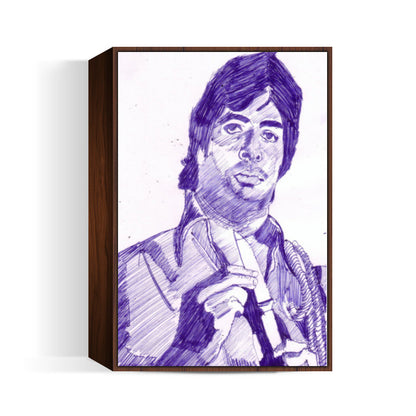 Amitabh Bachchan believes that attitude is everything Wall Art