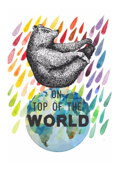 Wall Art, On Top Of The World Wall Art | Lotta Farber, - PosterGully