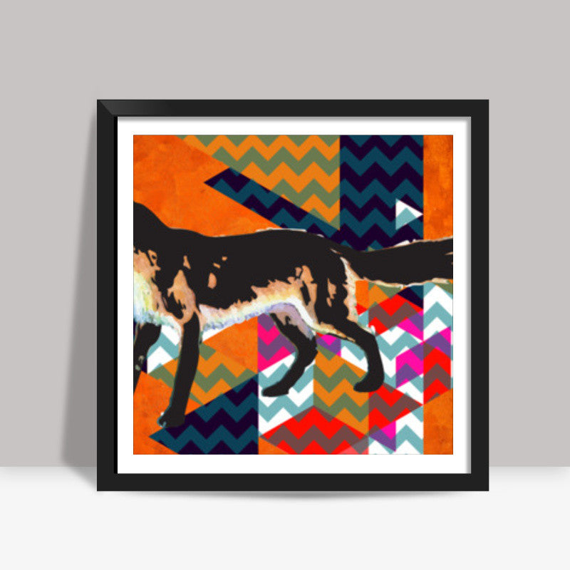 Inspector Fox Square Art | Lotta Farber