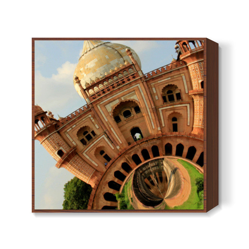 Tomb Of Safdarjung, Delhi Square Art Prints