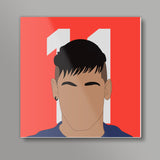 Neymar Jr. 11 | Barcelona | Football Square Art Prints