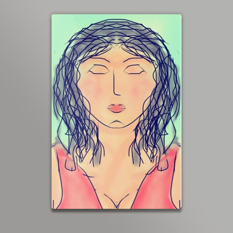 Dont open your eyes till I tell you to Wall Art