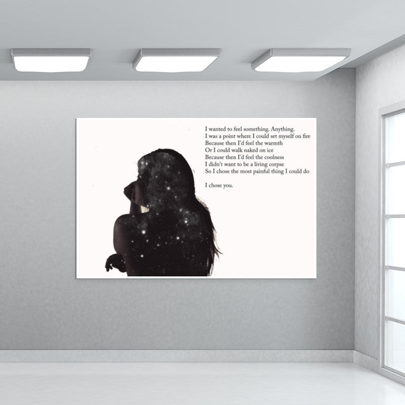 I Chose You Wall Art